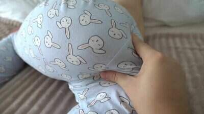 Jenny Lux – Mom seduces Son by watching porn in morning with door open