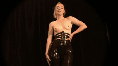 Mona Wales – Jerk Off To My Ass in Latex Pants